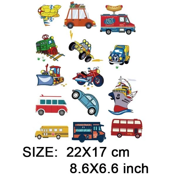 Cute Animals Heat Sticker On T-shirt DIY A-levels Iron On Transfer For Clothing Beautiful Design On Kid Clothes Patch Decoration