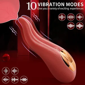 Rose Tongue Toy Tongue-licking Clitoris Stimulator