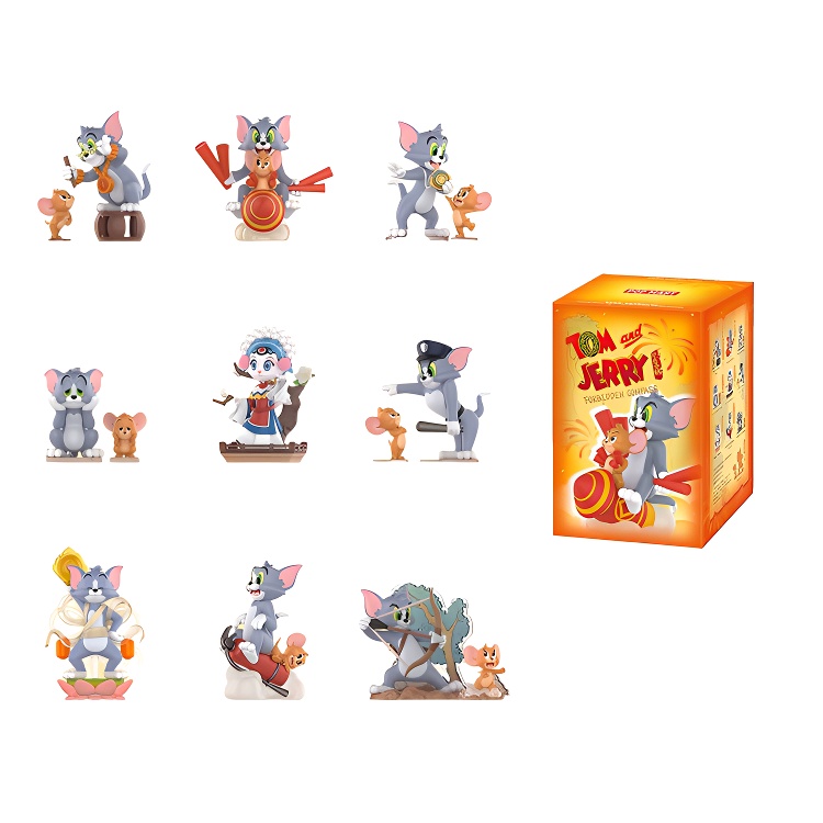 POP MART Tom & Jerry Forbidden Compass Series Under The Mask Secret Edition Figures