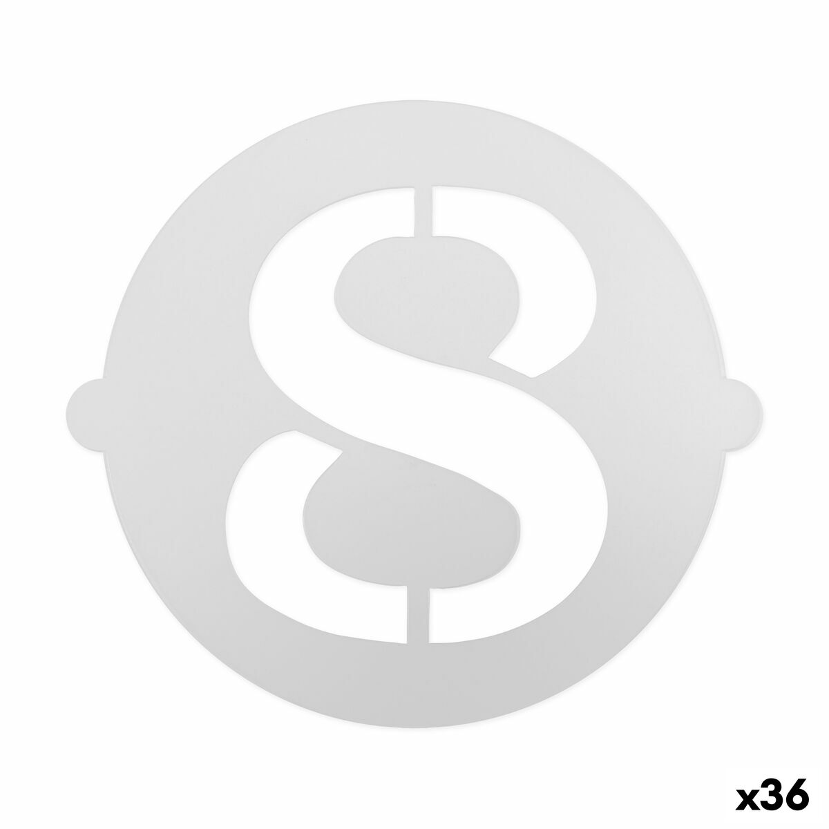 Cake stencil Algon Number 8 36 Units