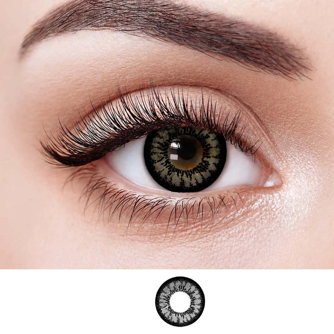 NEBULALENS Honey Colored Contact Lenses NEBULALENS