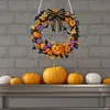 Diamond Painting Acrylic Halloween Pumpkin Wreath Hanging Pendant Kit for Decoration