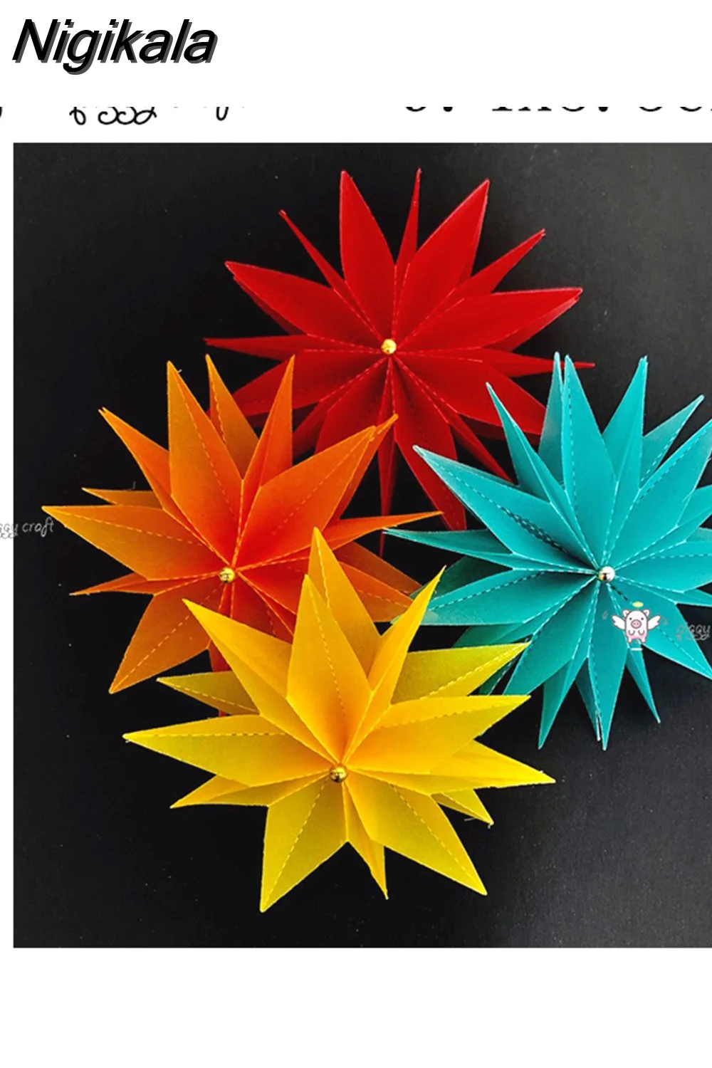 Nigikala Craft metal cutting dies cut die mold New 3D Folding flowers Scrapbook paper craft knife mould blade punch stencils dies