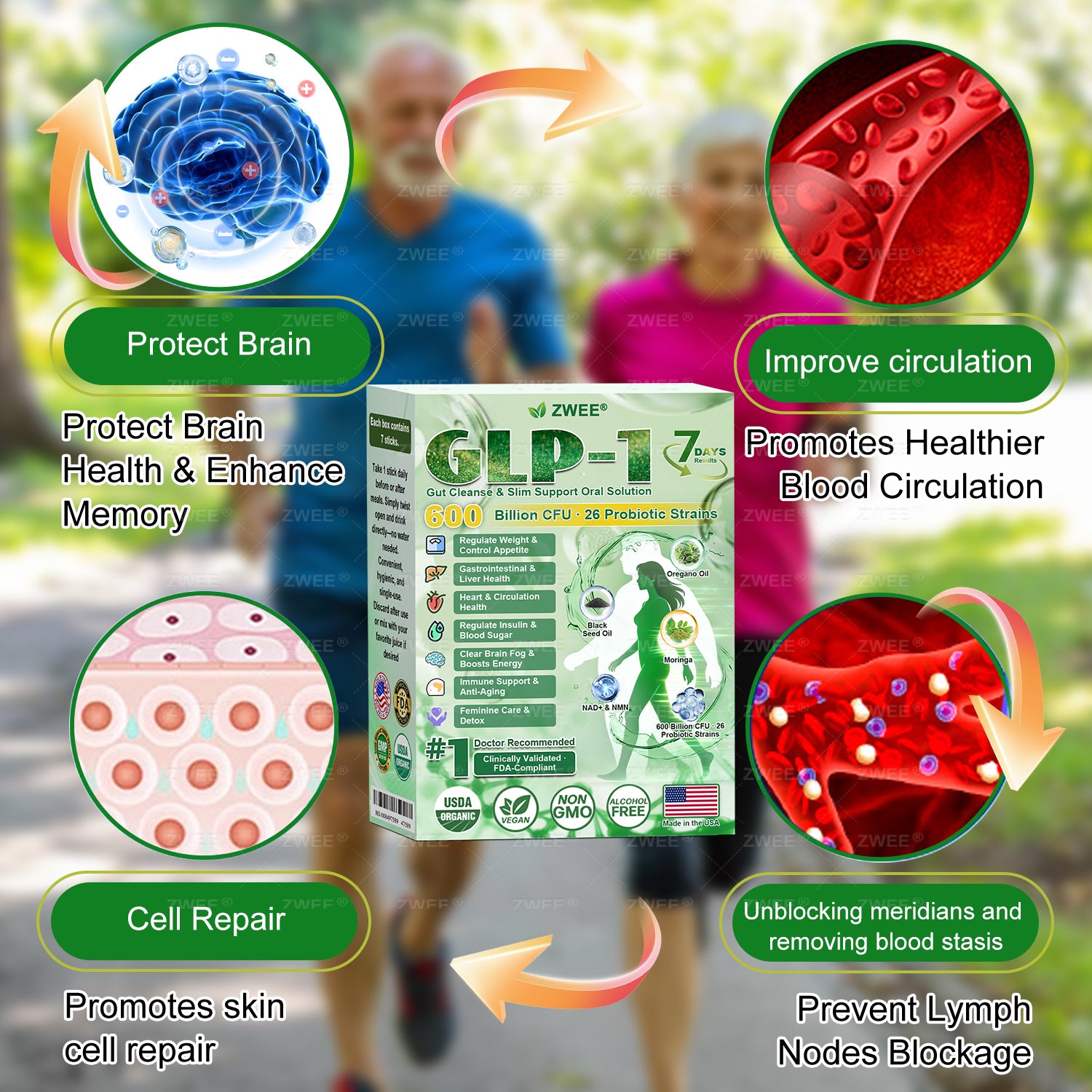 ZWEE® GLP-1 7-Day Gut Cleanse & Slim Support Oral Solution 27 49c9b32cda3ec5779e14941f1c4eae25