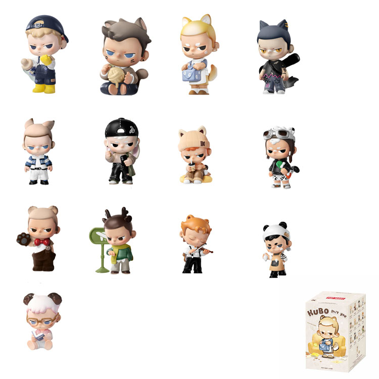 POP MART KUBO Every Moment Collection Figure Blind Box Products Single Mystery Box/Full Box 12 Pcs