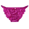100% Mulberry Silk Panties Extra Fine Silk Ruffle Briefs
