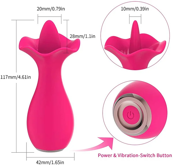 Rose Licking Vibrator