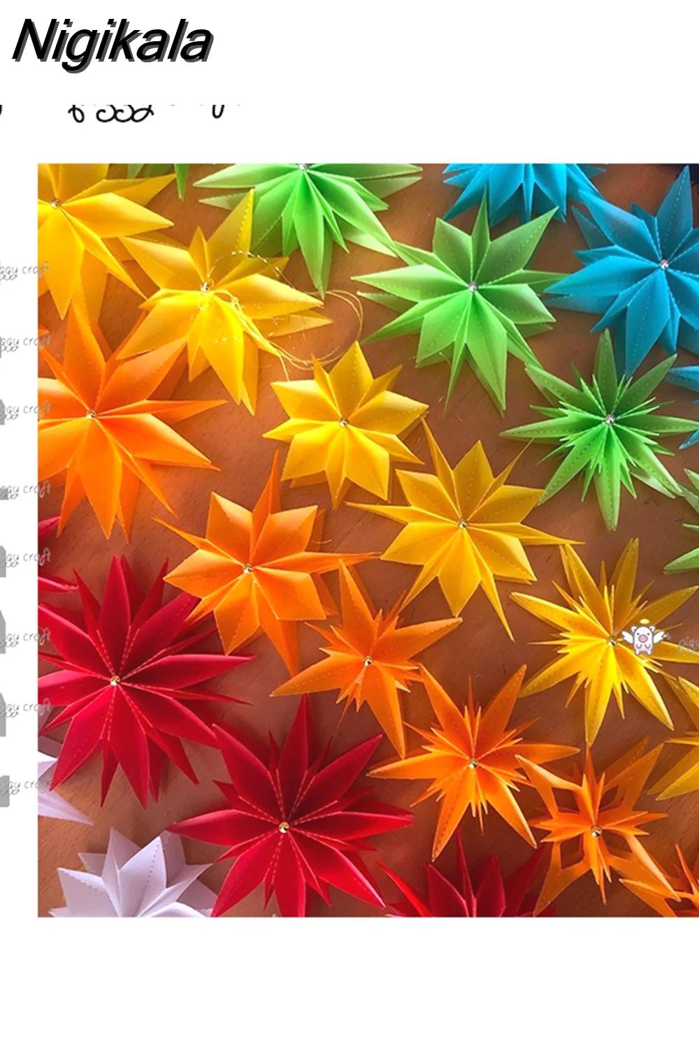 Nigikala Craft metal cutting dies cut die mold New 3D Folding flowers Scrapbook paper craft knife mould blade punch stencils dies