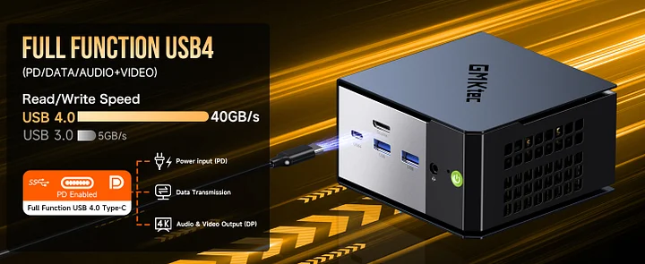 AMD Ryzen™ Al 9 HX 370 --EVO-X1 AI Mini PC