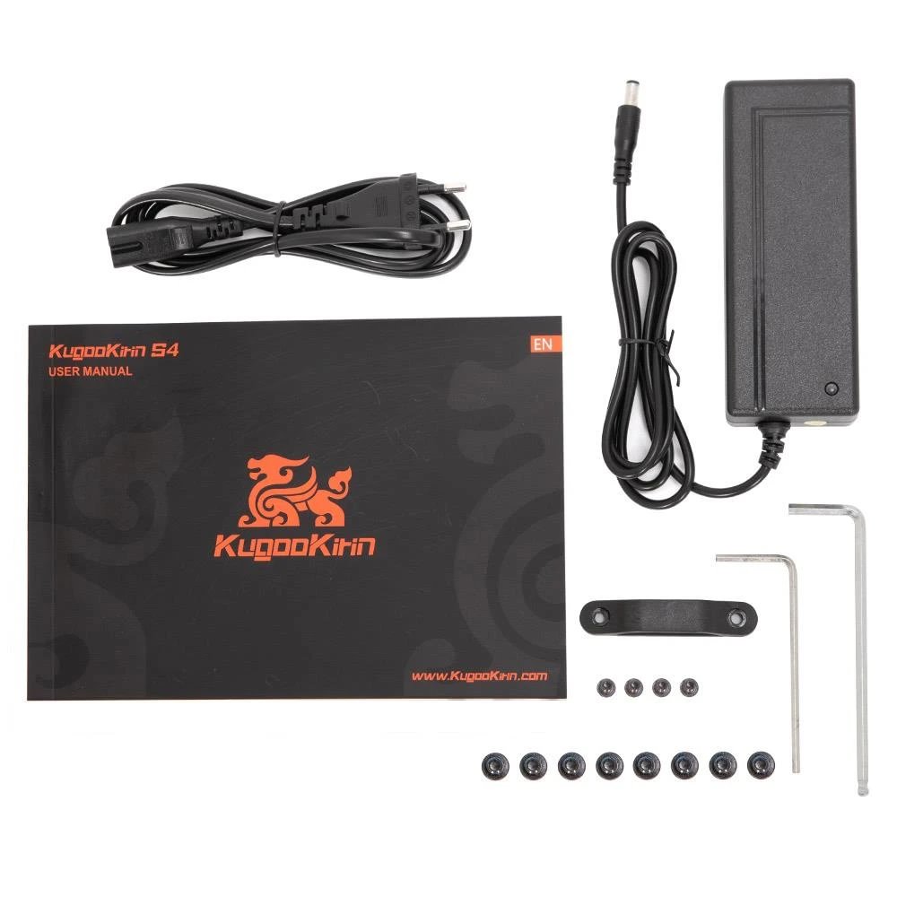 KugooKirin S4 10 inch Pneumatic Tire / Folding Electric Scooter Big Touch Dashboard / 350W Motor 3 Speed Modes / Max 35km/h 40KM Max Range / EABS+Rear Disc Brake Easily Folded