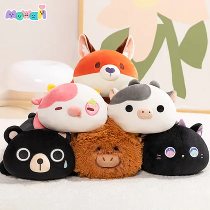 Cute Squishy & Kawaii Plush Toys, Stuffed Animals, Pillows