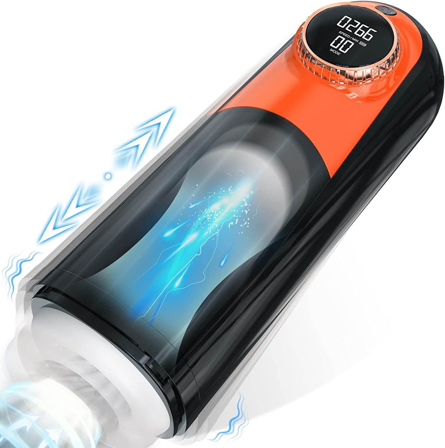 Helios - 3 In 1 Thrusting Sucking Vibration Automatic Male Masturbator