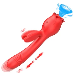 Rose Rabbit Vibrator G Spot Clitoral Stimulator