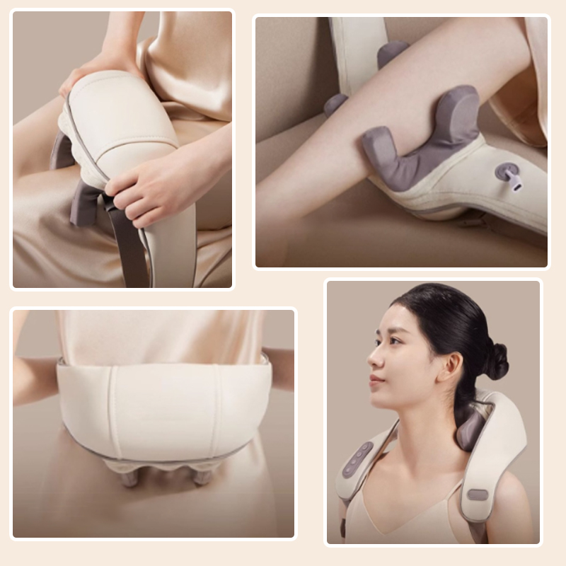 New 5d Kneading Finger Pressure Massage Shawl, Shoulder And Neck Massager  With Heat, Back Massager, Neck Massager, Massage