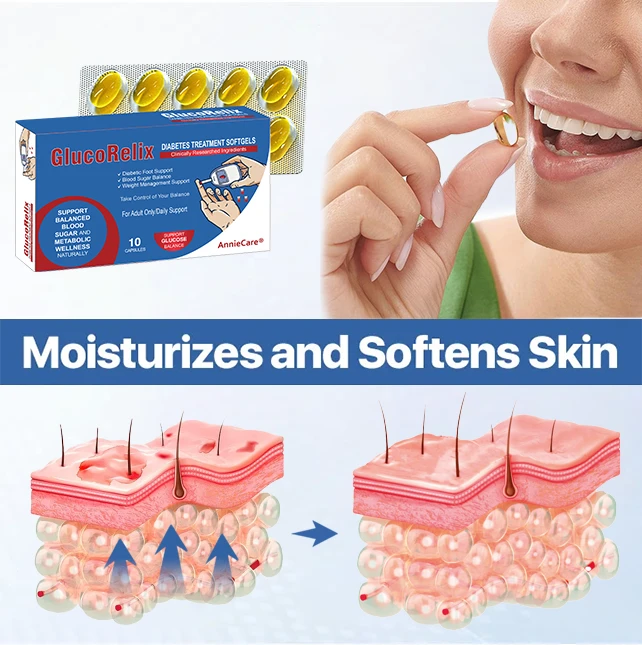 AnnieCare® GlucoRelix Diabetes Treatment Softgels