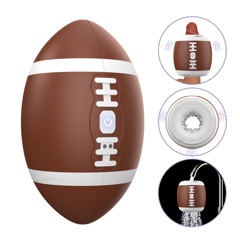 Rugby Cup - 10 Frequency Vibration Male Masturbator