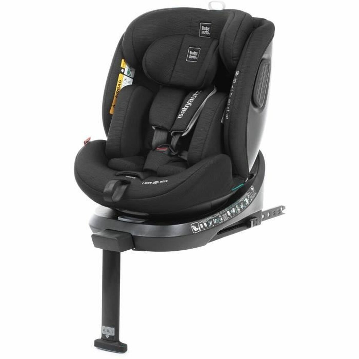 Car Chair Babyauto CORE Black 0 (de 0 a 10 kilos) I (9 - 18 kg) II (15-25 kg) III (22 - 36 kg) Children's ECE R129/04