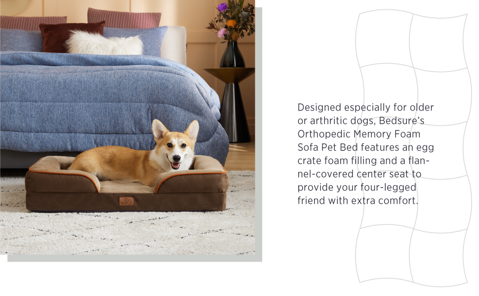 Orthopedic Convoluted Foam Dog Bed 2