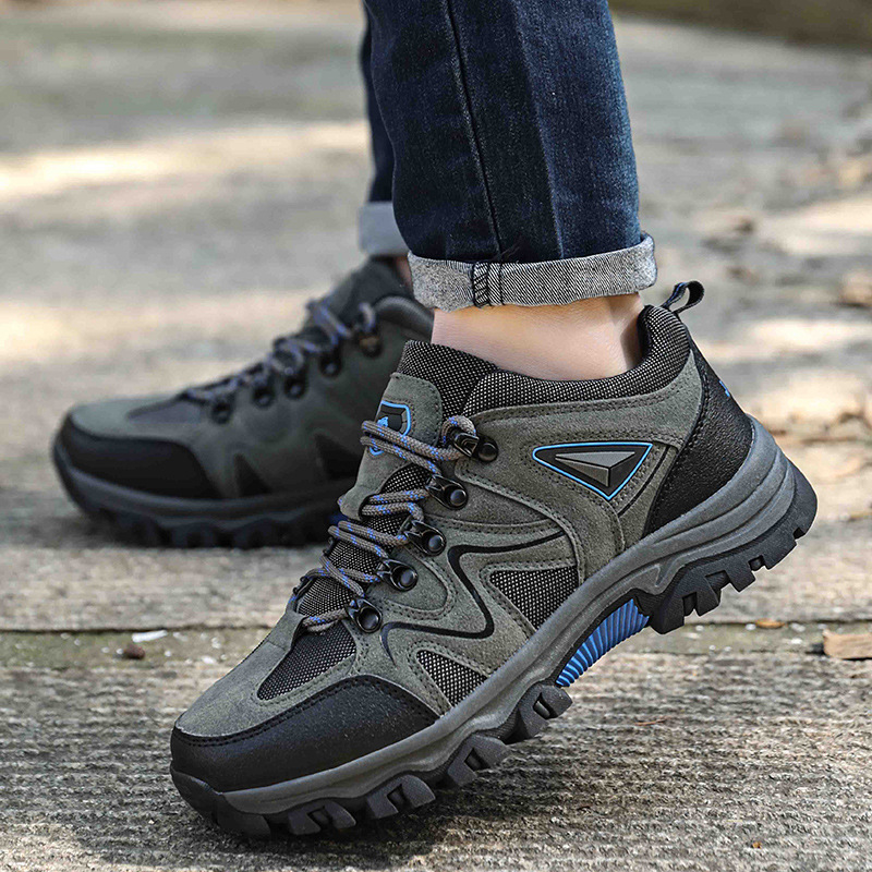 Men's Waterproof Breathable Lightweight Orthopedic Hiking Shoes for Pl ...