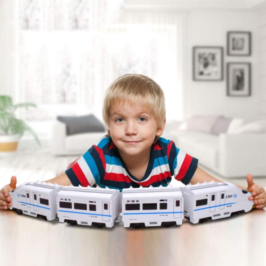 Electric Toy Train for Kids with Action Flashing Lights - Jin Massager