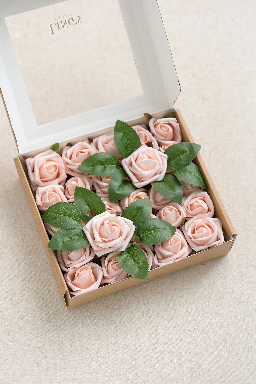 1.5"-2" Foam Rosebud & Petite Rose with Stem - 18 Colors