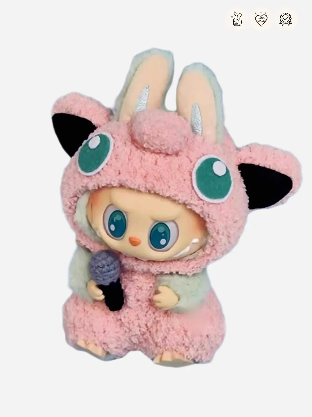 LABUBU Pocketmon Jigglypuff Outift