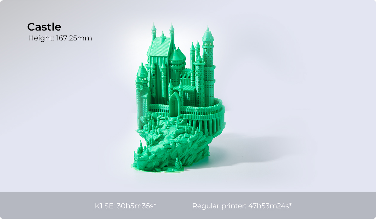 3d printed castle