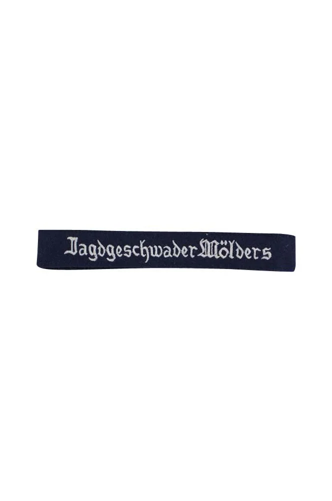   Luftwaffe Jagdgeschwader Mölders EM Cuff Title German-Uniform