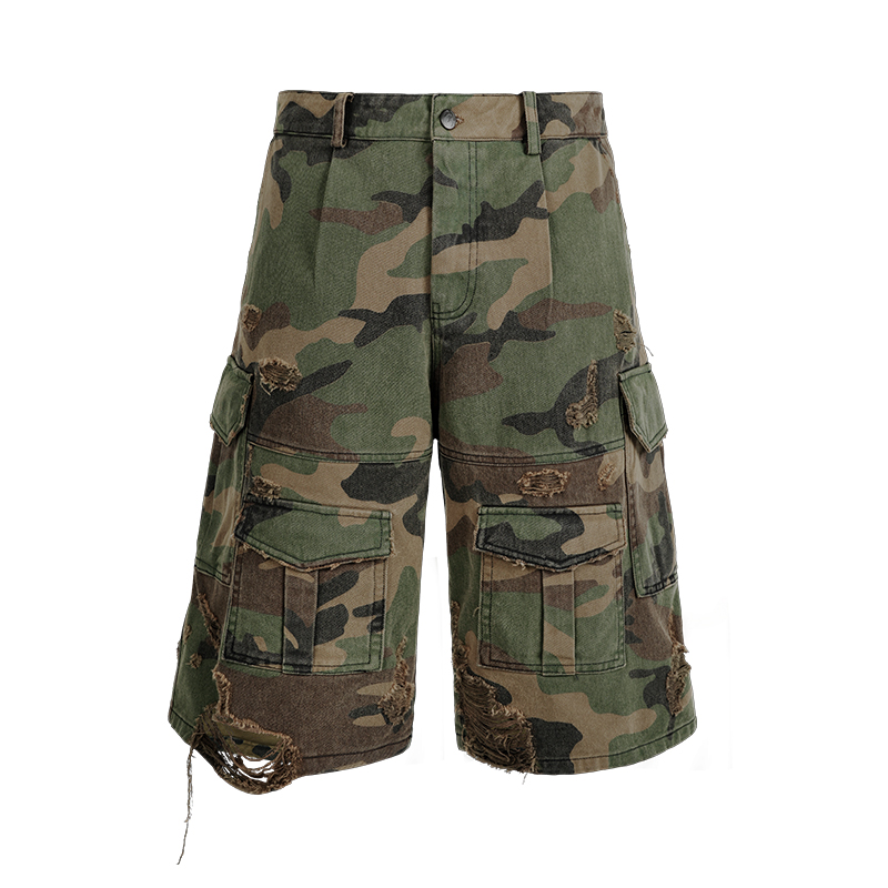 Antidote Worldwide Cargo Shorts Unisex Camouflage