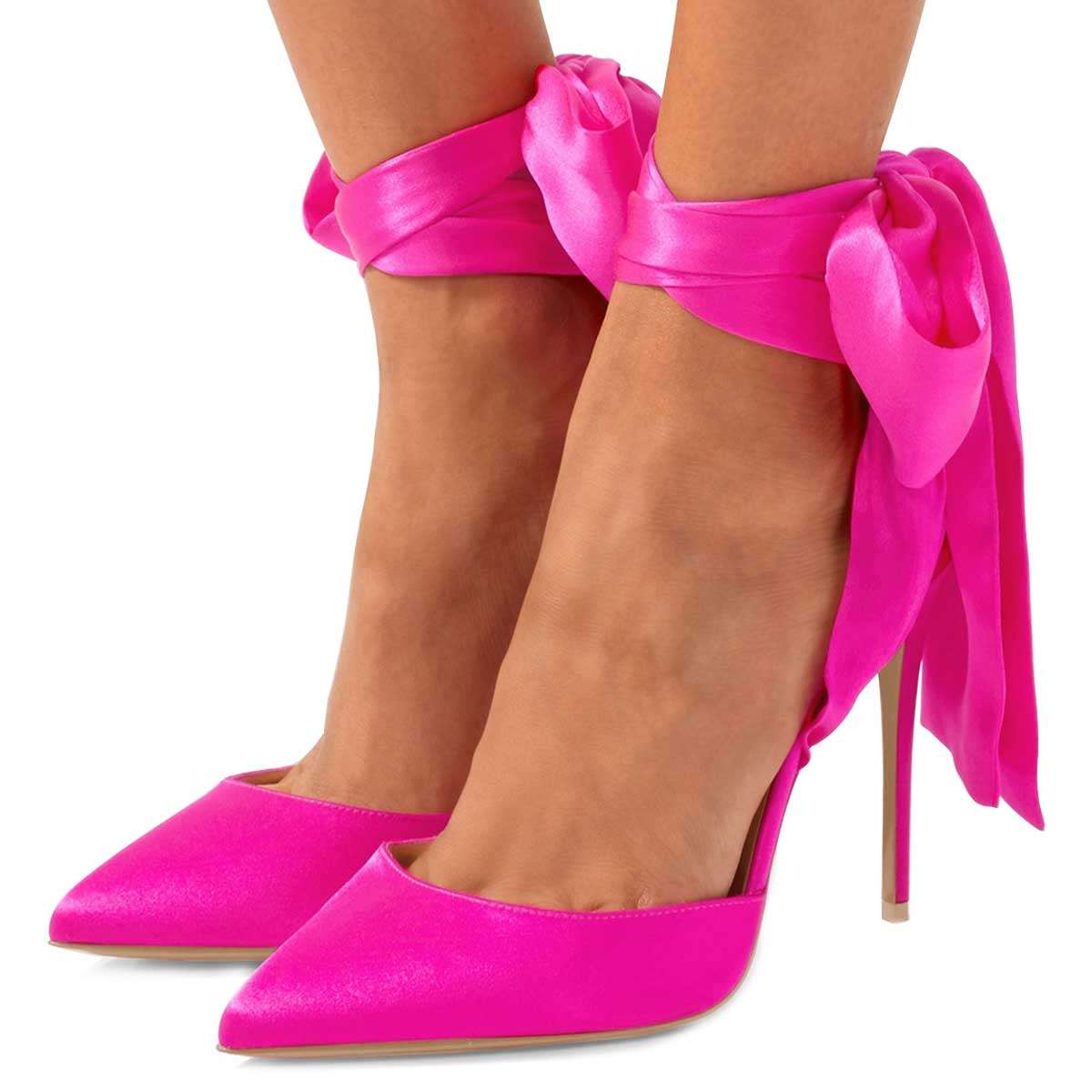 Туфли розовые