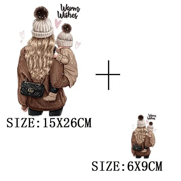 Fashion Girls Thermal Sticker On T-shirt DIY A-levels Iron On Transfer For Clothing Pretty Lady On Woman Clothes Patch Appliqued