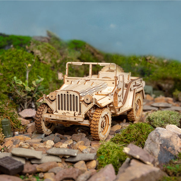 Wooden Army Jeep MC701 8