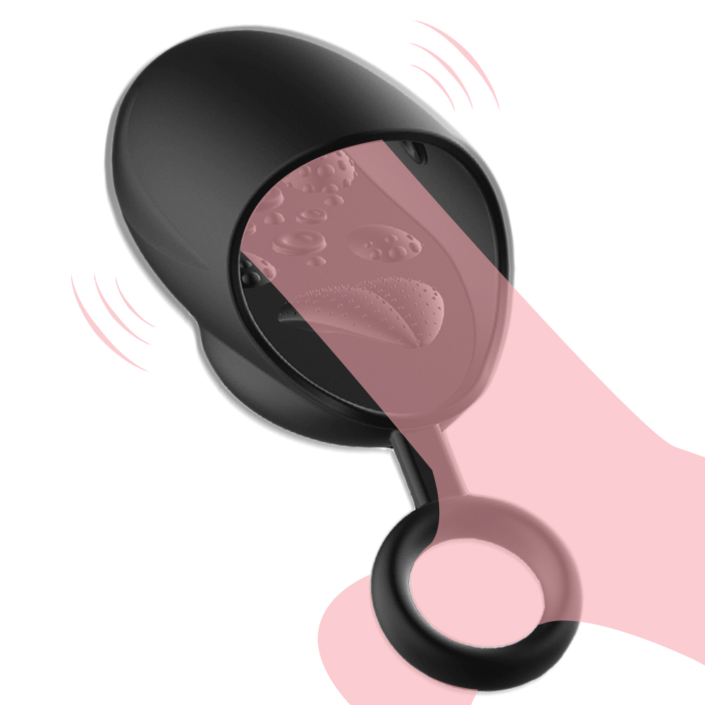 12-Speed Vibration Masturbation Cup for Enhanced Pleasure