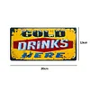 Cold Drinks - Vintage Metal Signs(6*12Inch) - Bar