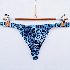 Leopard Print Men's Thong