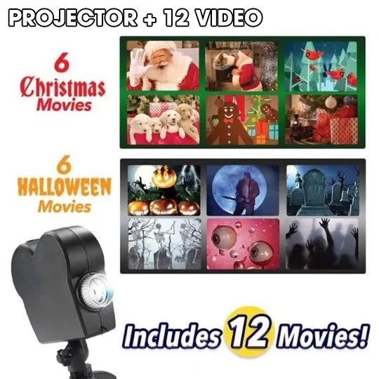 🎃Halloween Pre-Sale 49% OFF-Halloween Holographic Projection（Also applies to Christmas）