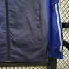 2023/2024 Arsenal Windbreaker Black Blue Soccer Jersey