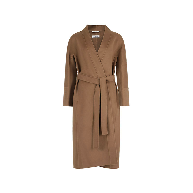 'S MAX MARA Coats Women's Camel Brown