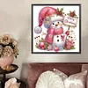 Diamond Painting-DIY Crystal Rhinestone Xmas Snowman