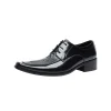 Fashion Mens Leather Derby Shoes
