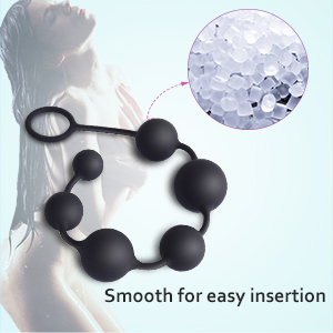Premium Silicone Anal Bead Toy for Enhanced Intimacy
