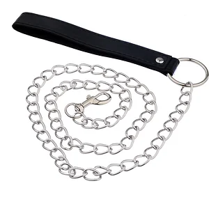 Sm Traction Rope Metal Leather Accessories Sex Toy For Adults