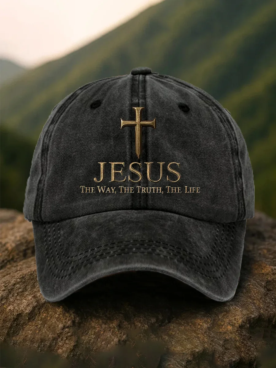Casquette Unisexe Jésus Le Chemin La Vérité La Vie