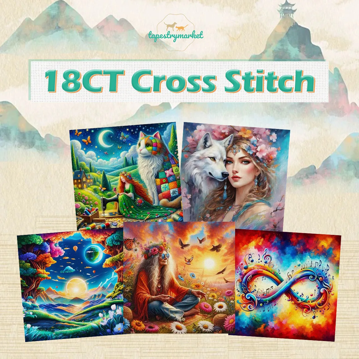 tapestrymarket-10-000-cross-stich-embroidery-diy-kits-on-sale-low-to