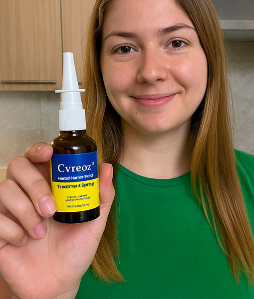 Cvreoz® Herbal Hemorrhoid Treatment Anal Spray