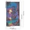 Diamond Painting -Full Round Drill Sailboat(70*40 CM)