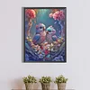 Diamond Painting -DIY Round Partial AB Drill A Pair of Love Birds(45x60cm)