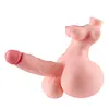 Mini Tori: Femboy Onahole Big Dick Torso Sex Toys 