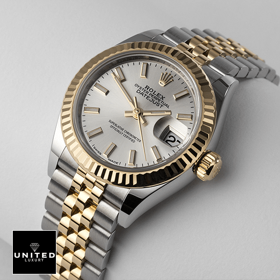 Rolex 126333 Datejust Yellow Gold Jubilee Replica white background