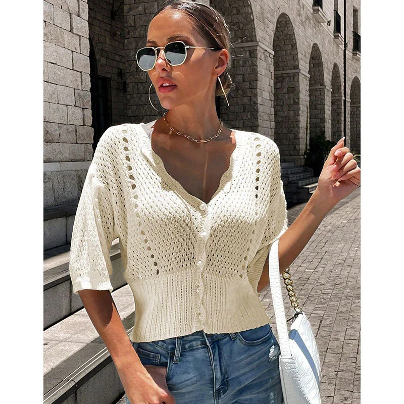 Athvotar Athvotar And Winter New Loose Love Letter Round Collar Knitted Shirt Long-Sleeved Sweater Woman